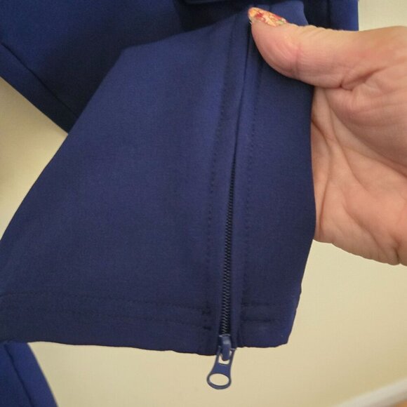 Fielder Bonobos Men's Royal Blue Jogger Pants Stretch Pockets Zip Ankle Size M - Picture 11 of 15